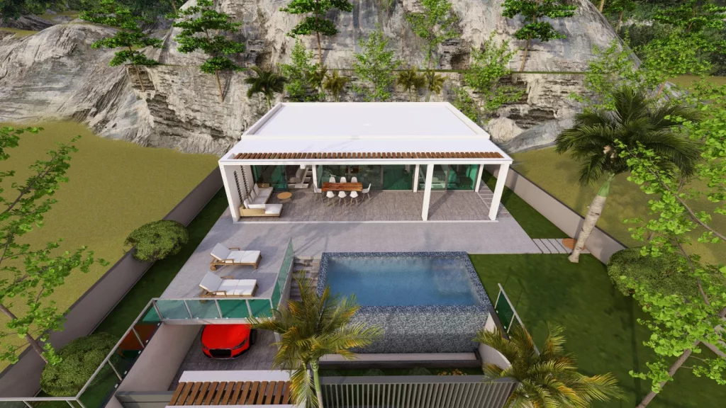Villa en construccion