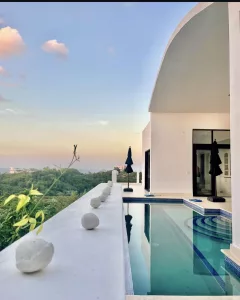 Villa 10 con vista al mar
